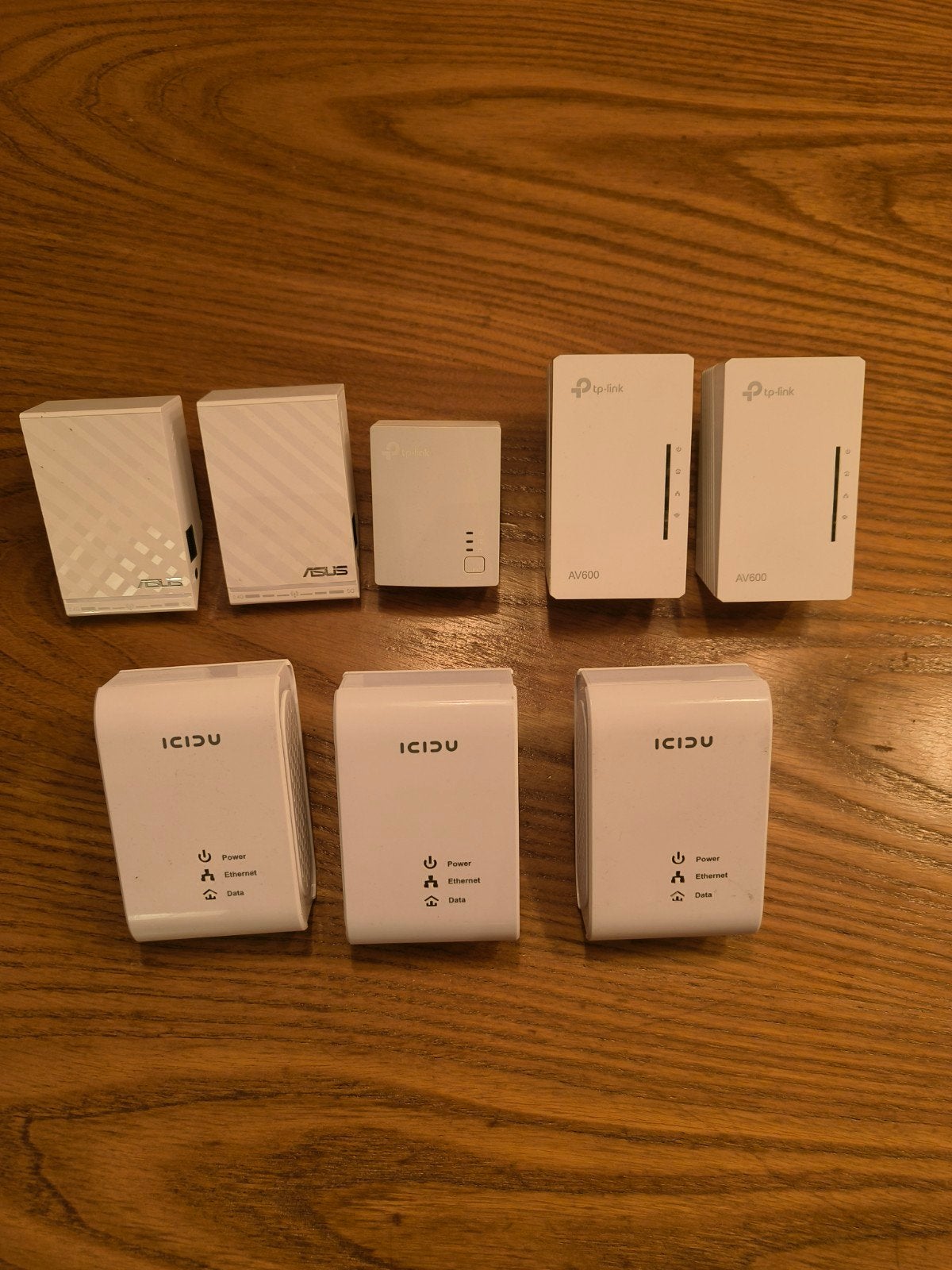 Poweline adapter / Wifi versterker diversen, Ophalen, Gebruikt