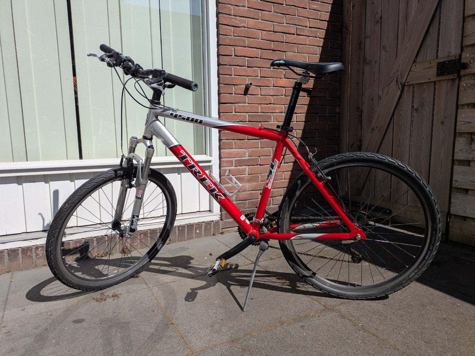 Trek 4500 26 inch mountainbike, 19.5" frame), 2 paar banden, Fietsen en Brommers, Ophalen, Gebruikt, Hardtail, 49 tot 53 cm