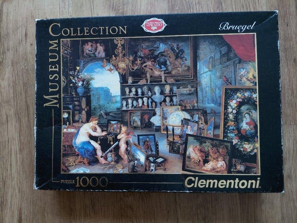 Bruegel legpuzzel 1000 stukjes, Ophalen of Verzenden, 500 t/m 1500 stukjes, Gebruikt, Legpuzzel