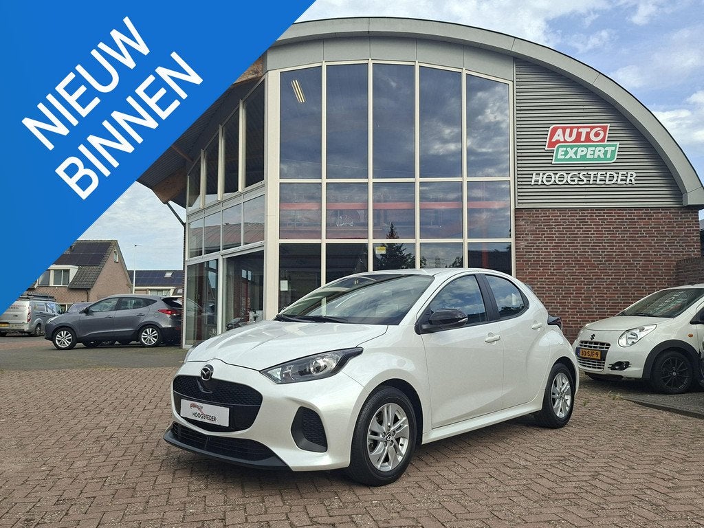 Mazda 2 Hybrid 1.5 Hybrid Centre-line|stoelverw.|ad.cruise|c, Auto's, Mazda, Automatische klimaatregeling, Stof, Gebruikt, Euro 6