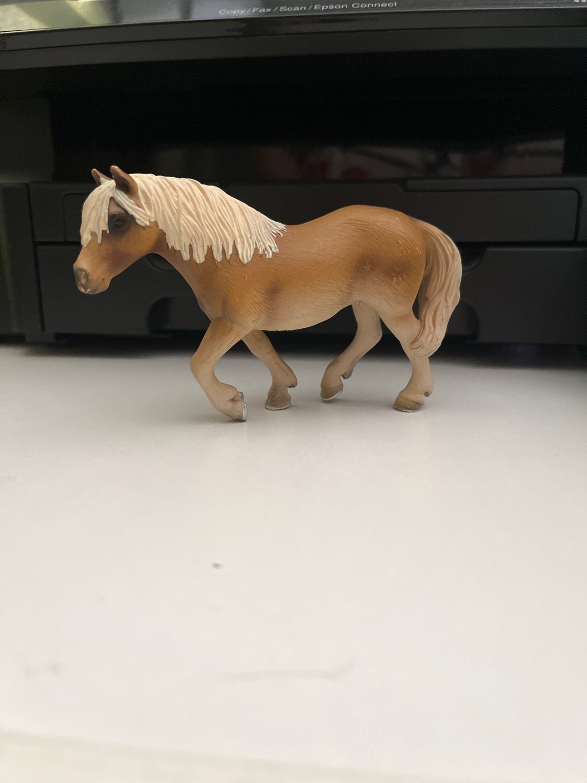 Schleich Haflinger Paard Speelfiguur, Ophalen of Verzenden, Gebruikt, Jongen of Meisje