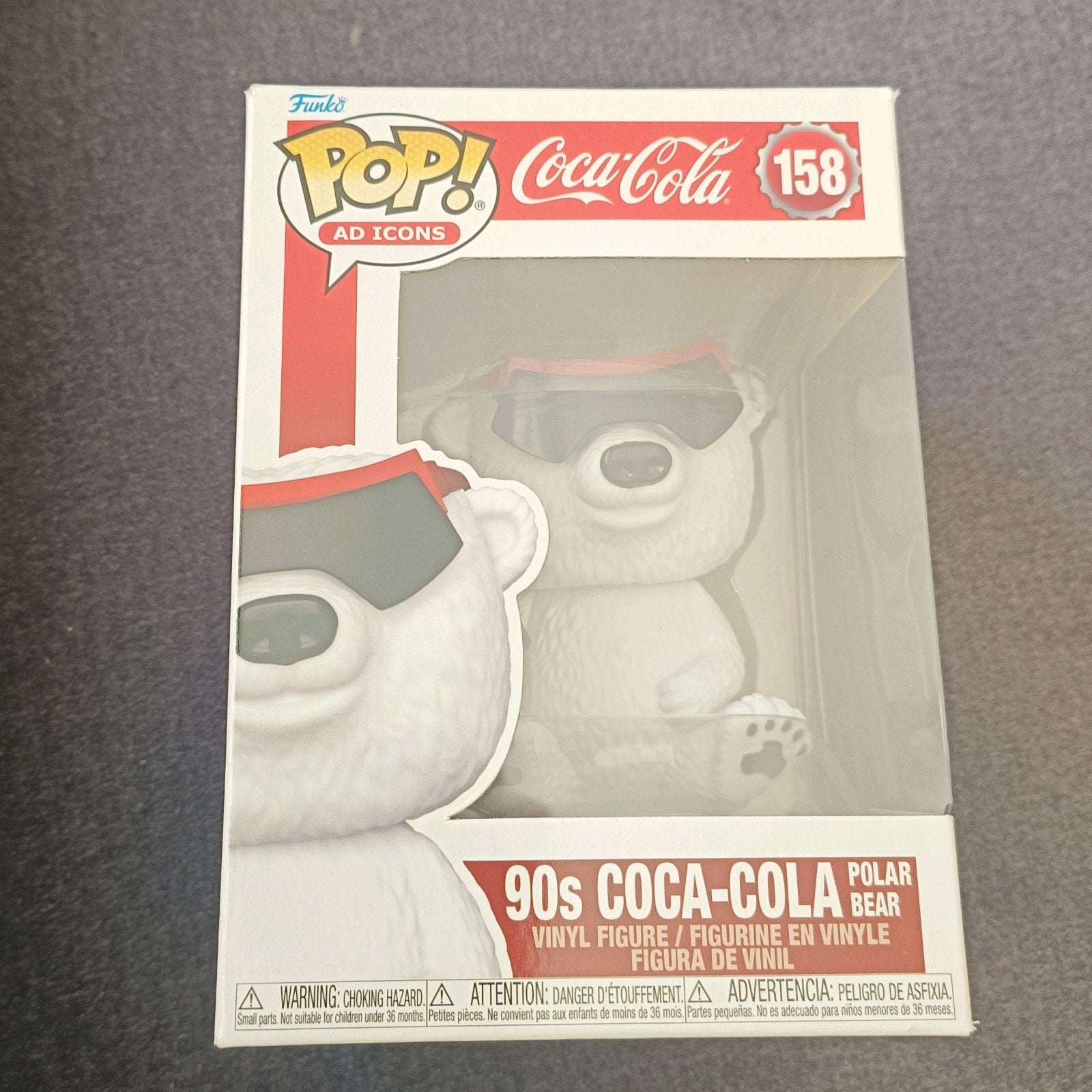 Funko Pop! Ad Icons 90s Coca-Cola Polar Bear #158, Ophalen of Verzenden, Nieuw