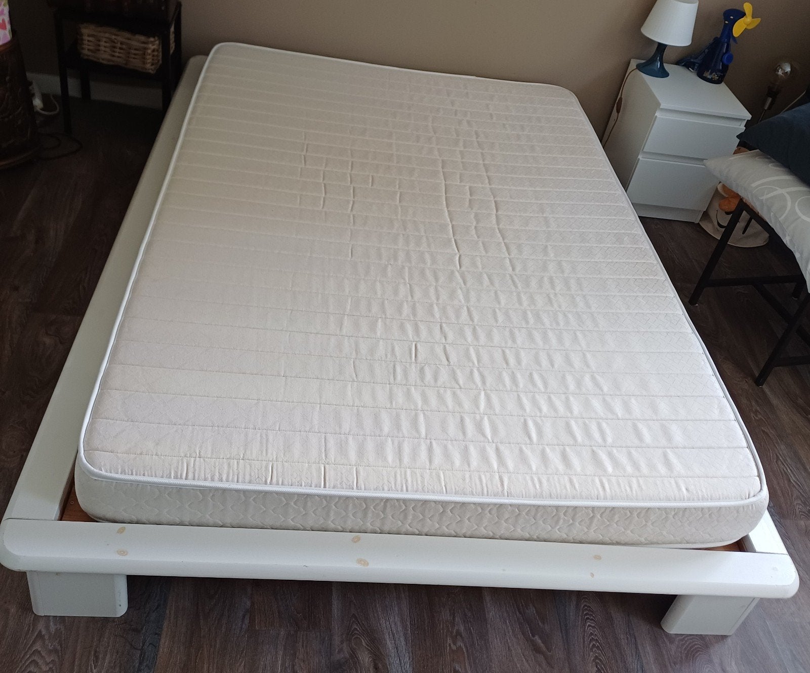 Te koop 2 persoons bed met matras, Ophalen, Tweepersoons, 140 cm
