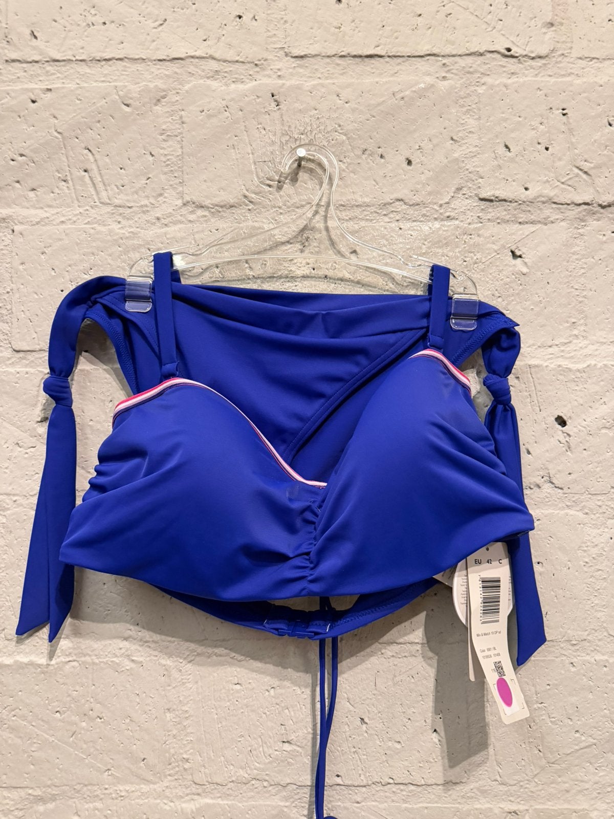 Triumph bikini 85C/ 42C slip 42 NIEUW!! Nu €15, Ophalen of Verzenden, Nieuw, Blauw, Bikini
