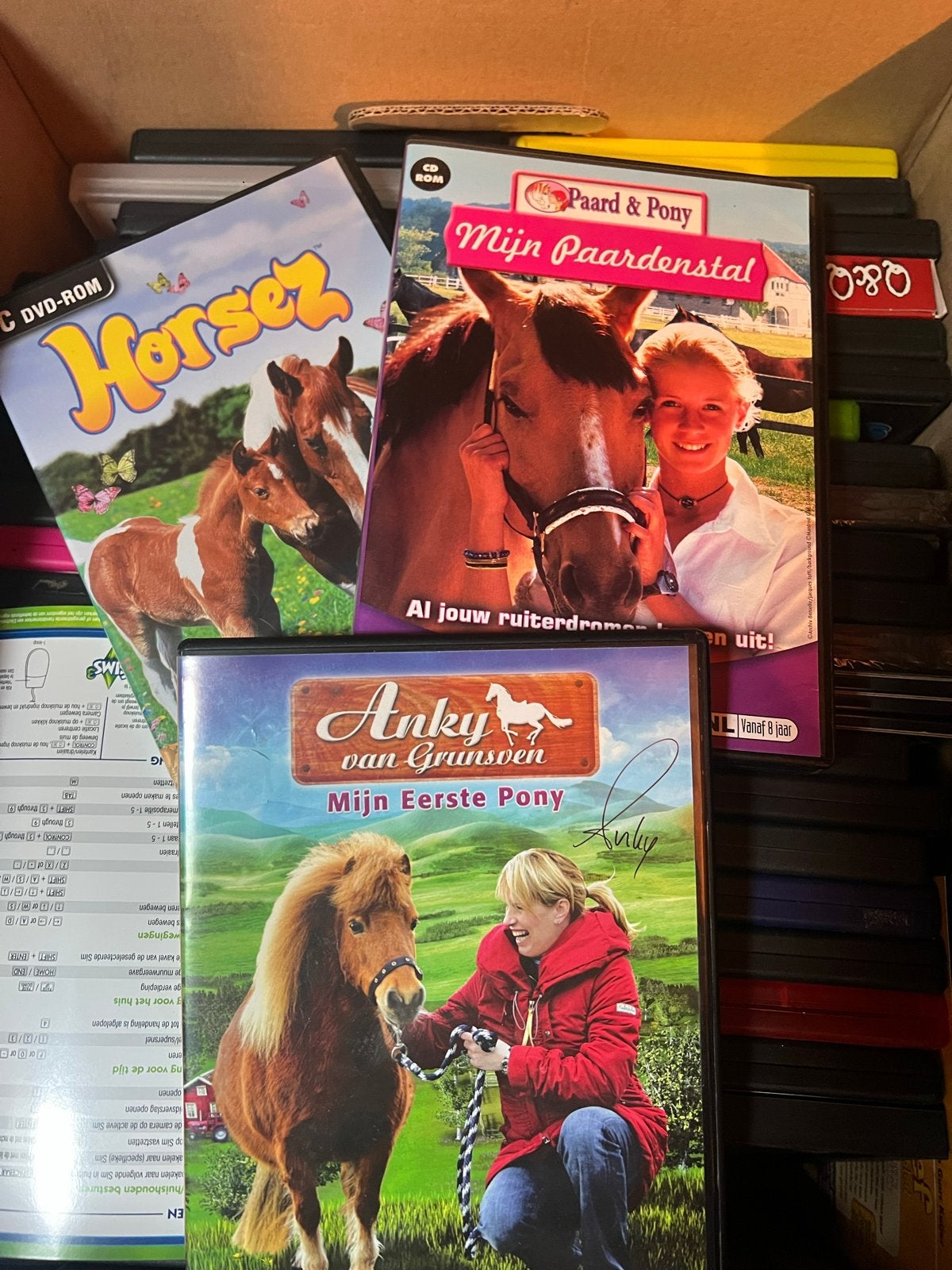 Paardenspellen: Horsez, Anky van Grunsven, Mijn Paardenstal, Gebruikt, 1 speler, Ophalen of Verzenden, Vanaf 7 jaar