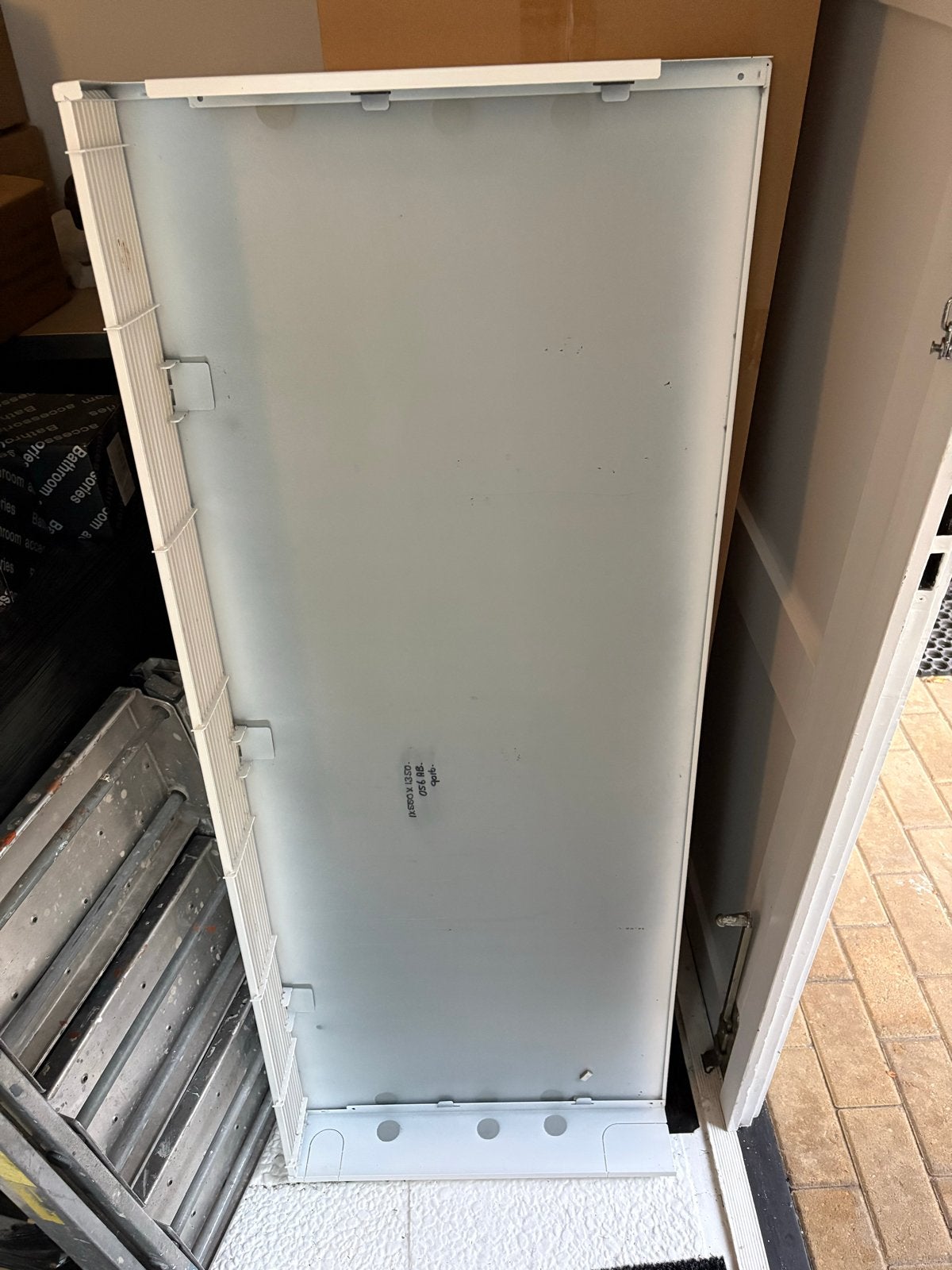 Radiatorombouw metalen wit, Ophalen, 30 tot 80 cm, Radiator, Zo goed als nieuw