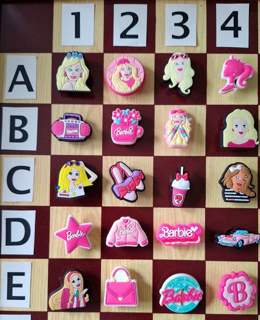 37: Barbie Schoenbe Charms voor de Crocs, Ophalen of Verzenden, Nieuw, Meisje