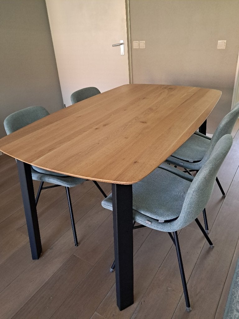 Mooie eetkamerstoelen, Ophalen, Gebruikt, Overige kleuren, Scandinavisch, Japandi, industrieel
