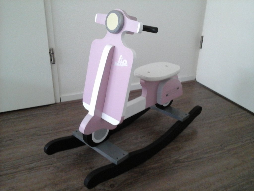 hobbelscooter, Ophalen, Nieuw
