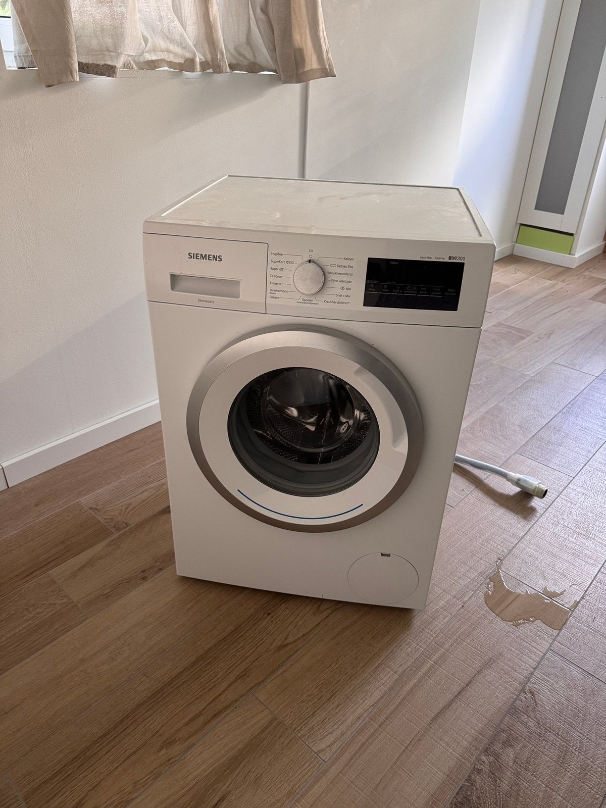 Siemens iQ300 Wasmachine – Uitstekende stat!, Ophalen, Zo goed als nieuw, Voorlader, Kort programma