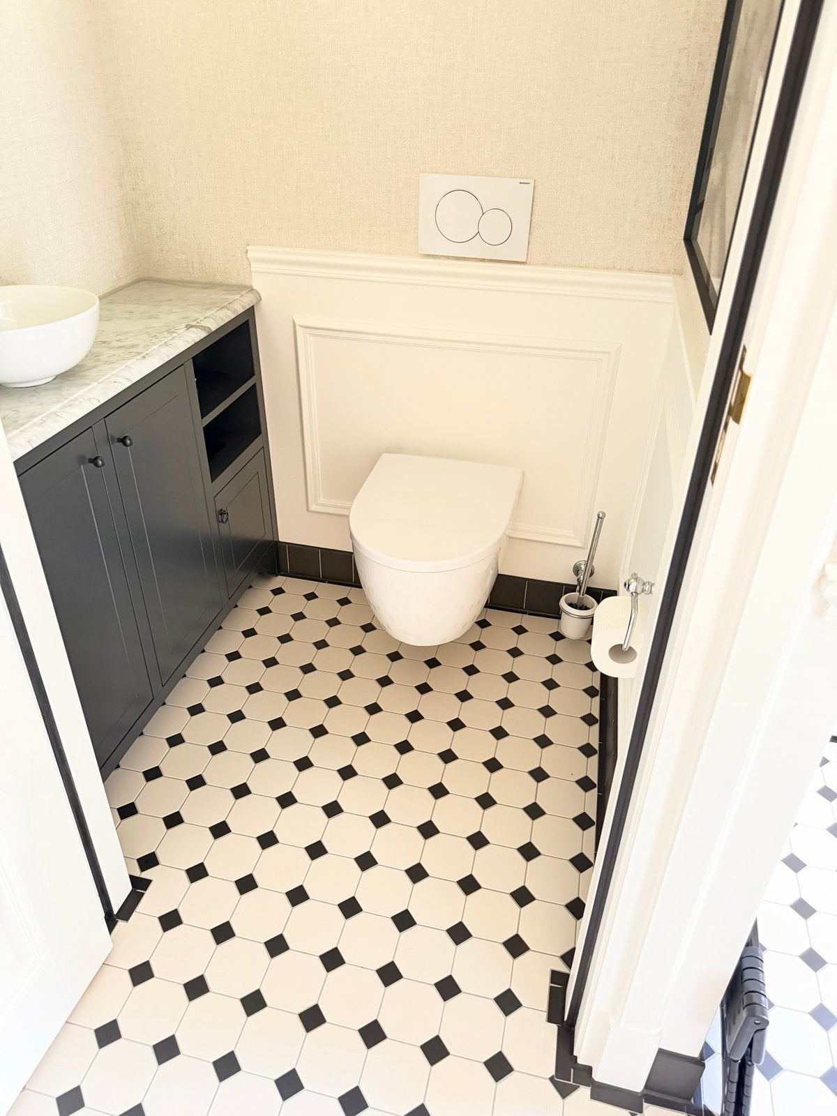 Winckelmans tegels Octagons + Dots - classic bicolor pattern, Ophalen, Keramiek, Nieuw, Minder dan 20 cm