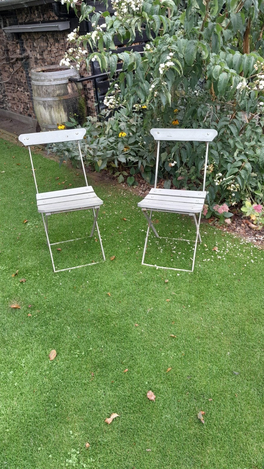 Franse bistrostoelen, Ophalen, Gebruikt, Hout