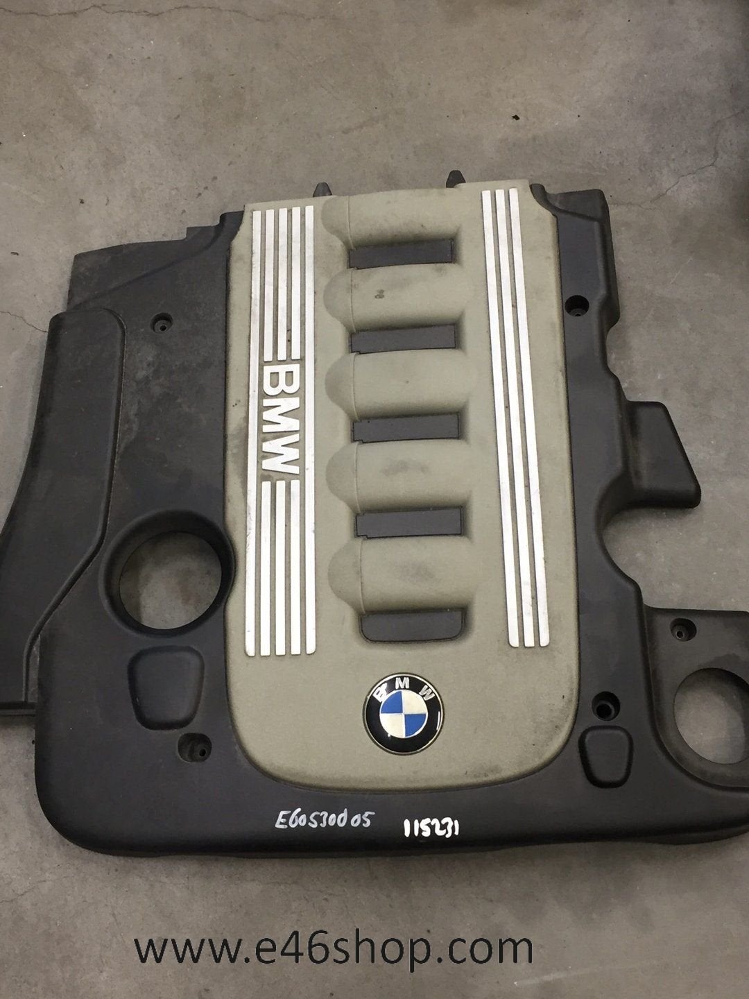 Afdekplaat motor BMW E60 E61 530D 2005, Auto-onderdelen, Gebruikt, -, -, Ophalen of Verzenden