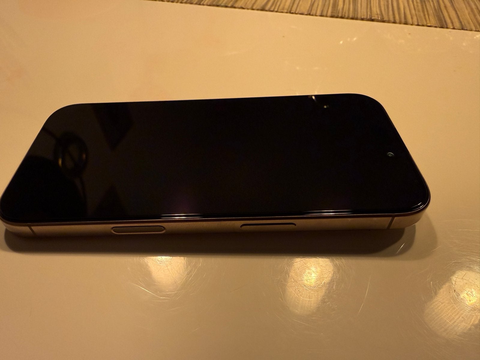 iPhone 16 Pro 256 GB Desert Titanium, Telecommunicatie, Ophalen of Verzenden, Zo goed als nieuw, Zonder simlock, Zonder abonnement