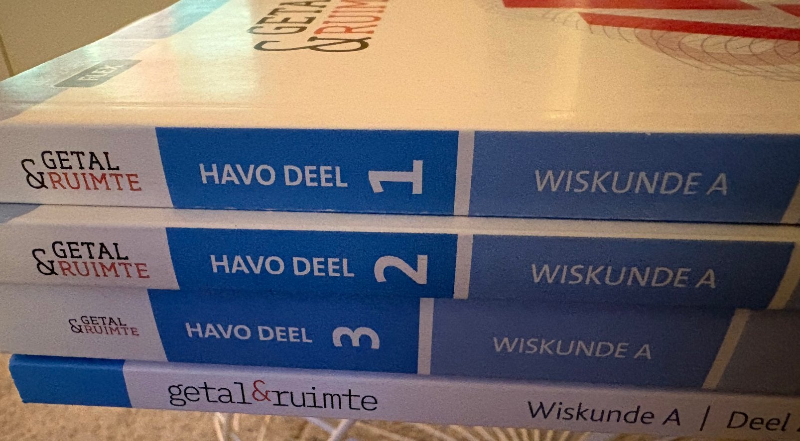 Wiskunde A boeken Havo 4 - Getal en Ruimte, Ophalen of Verzenden, Nieuw, HAVO, Wiskunde A