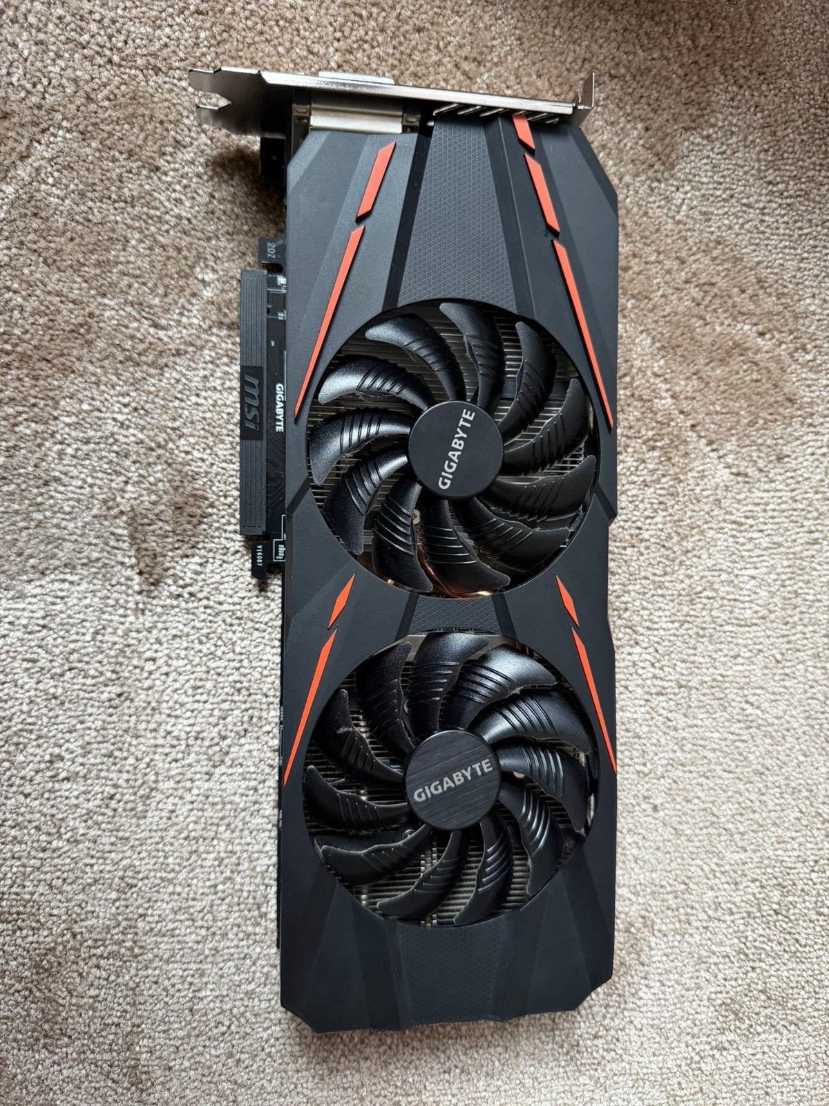 Gigabyte GeForce GTX 1060 G1 Gaming 6GB – Gaming videokaart, Computers en Software, PCI-Express 3, Gebruikt, HDMI, Ophalen of Verzenden