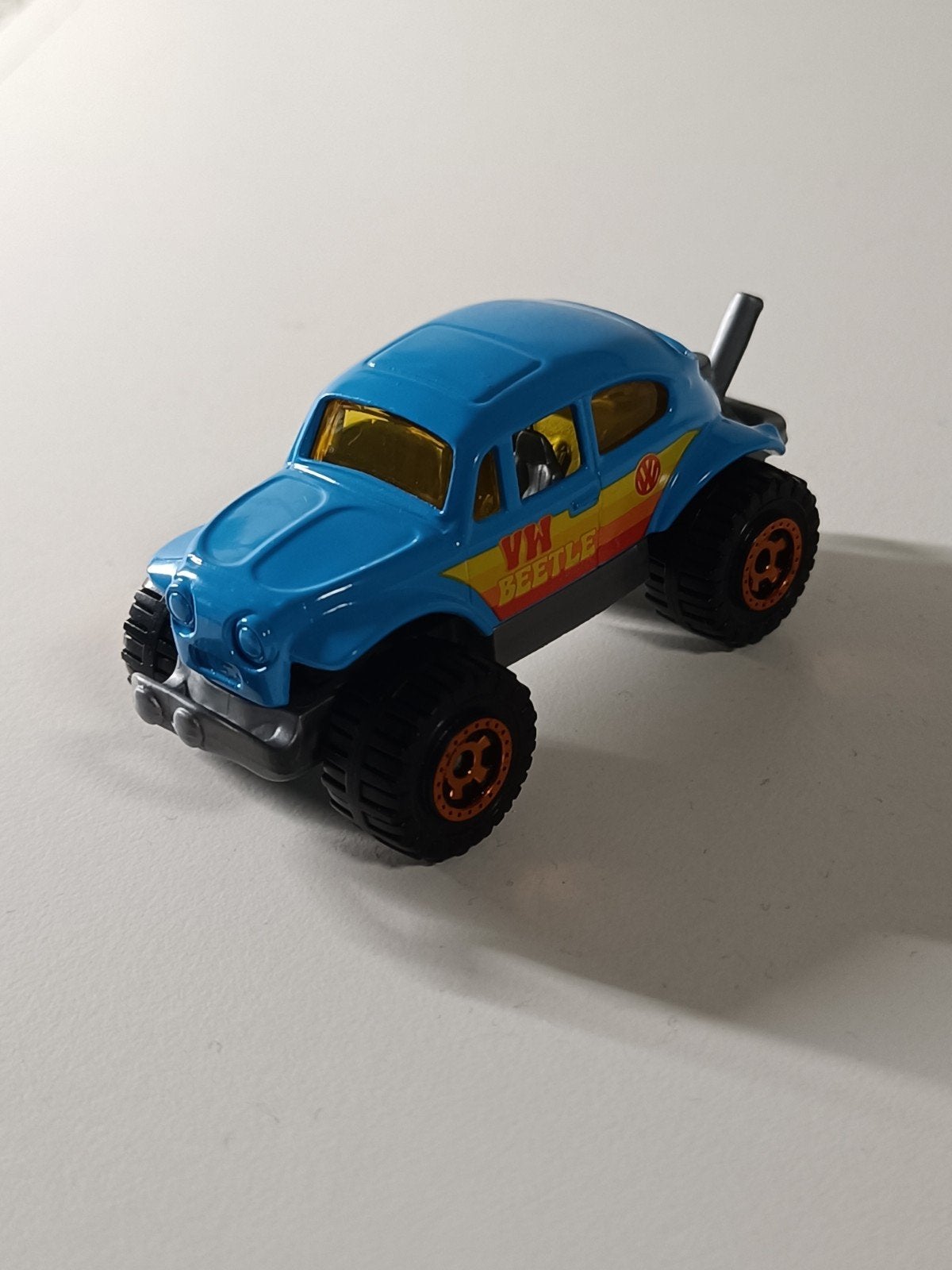 Matchbox VW Beetle Baja Bug Blauw, Hobby en Vrije tijd, Modelauto's | Overige schalen, Ophalen of Verzenden, Zo goed als nieuw