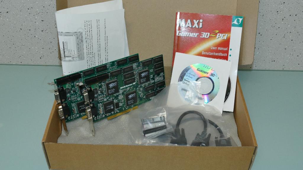 Guillemot MAXI Gamer 3D² | 3dfx Voodoo2 SLI set NIEUW, Ophalen of Verzenden