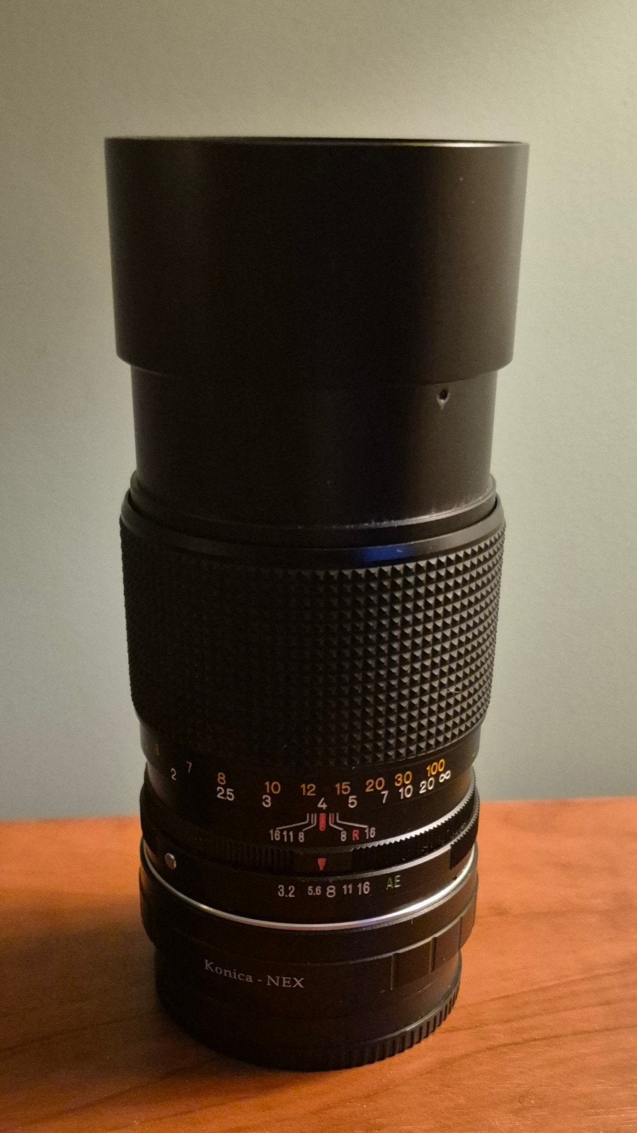 Konica Hexanon 135 mm F3.2 Sony e-mount