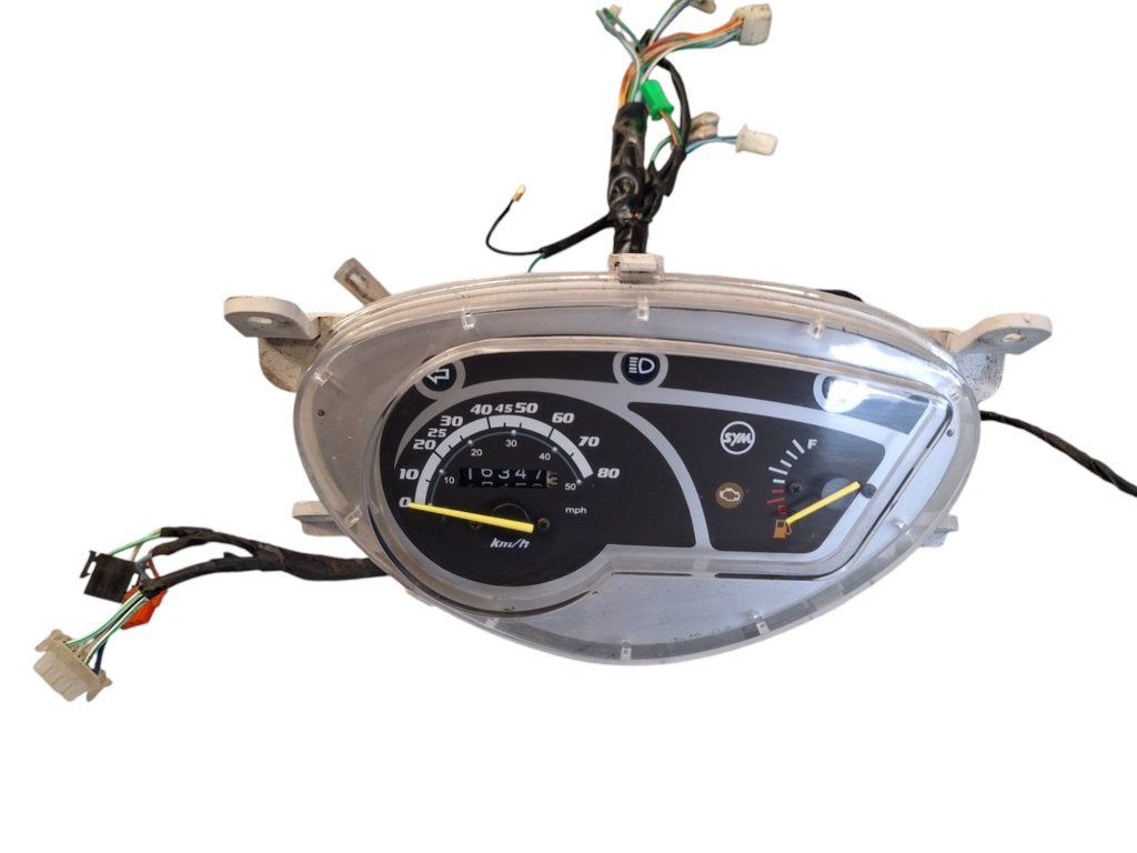 Teller tellerset cockpit origineel Sym Orbit injectie, SYM, Gebruikt, SYM, Ophalen of Verzenden
