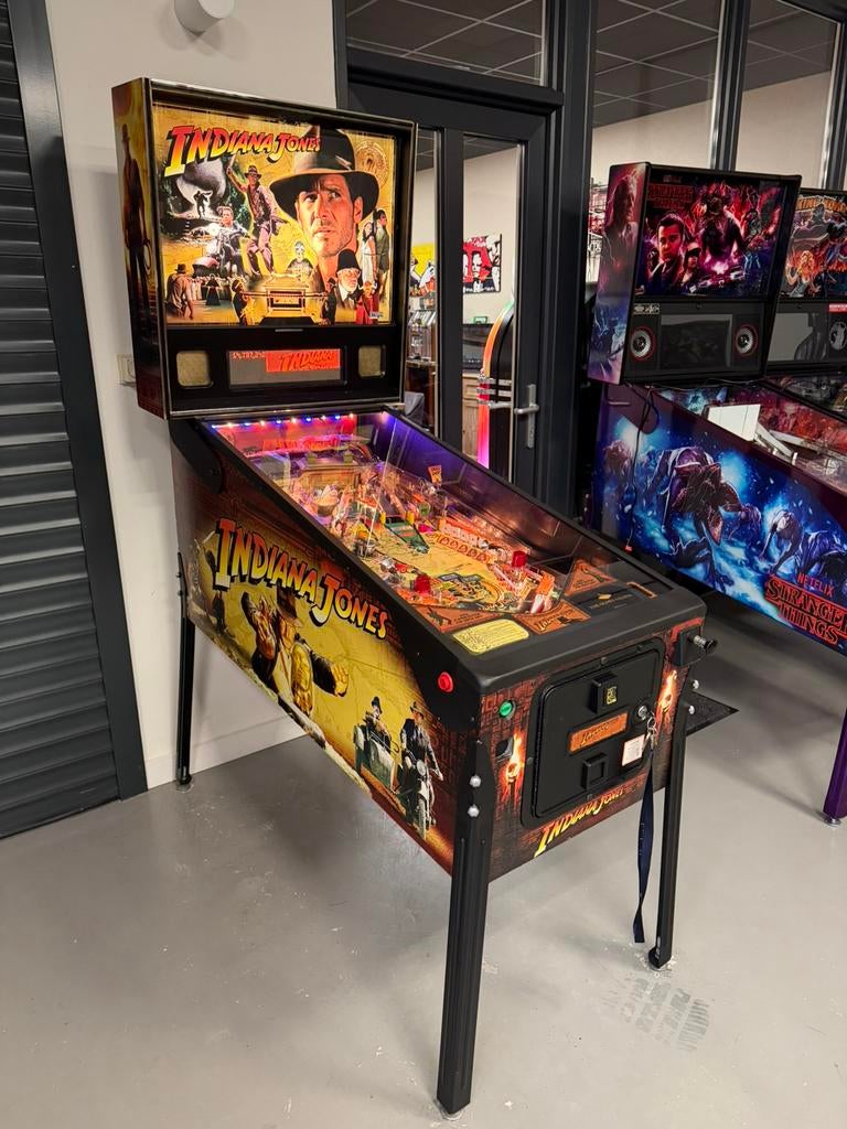 Prachtige flipperkast Stern Indiana Jones Pinball, Verzamelen, Automaten | Flipperkasten, Ophalen, Stern, Zo goed als nieuw, Dot-matrix