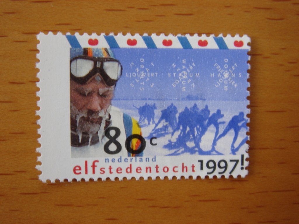 NVPH 1710 Elfstedentocht, Postzegels en Munten, Ophalen of Verzenden, Na 1940, Postfris