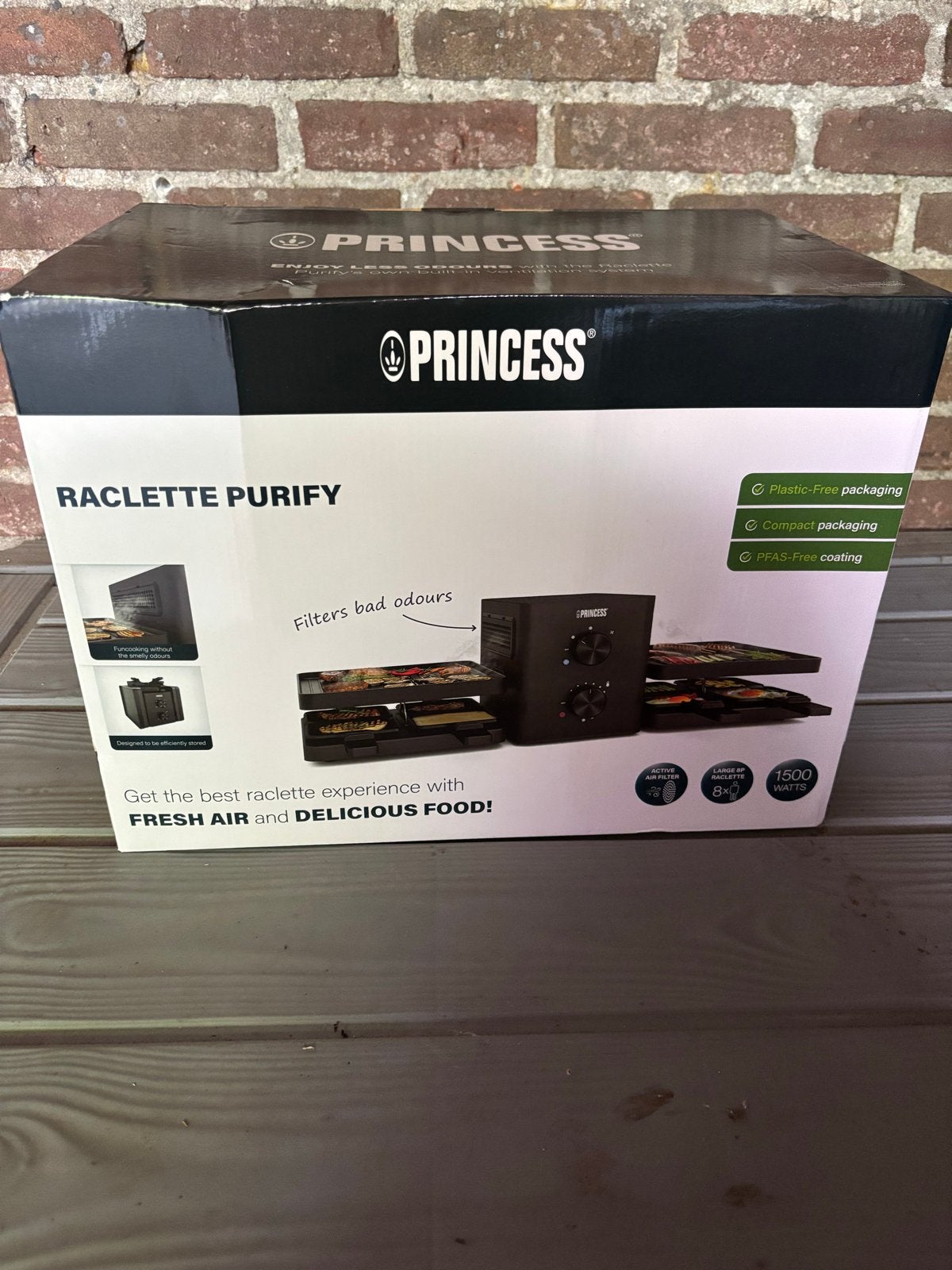 Princess Raclette Purify - Raclette met ventilatie, Ophalen, Nieuw