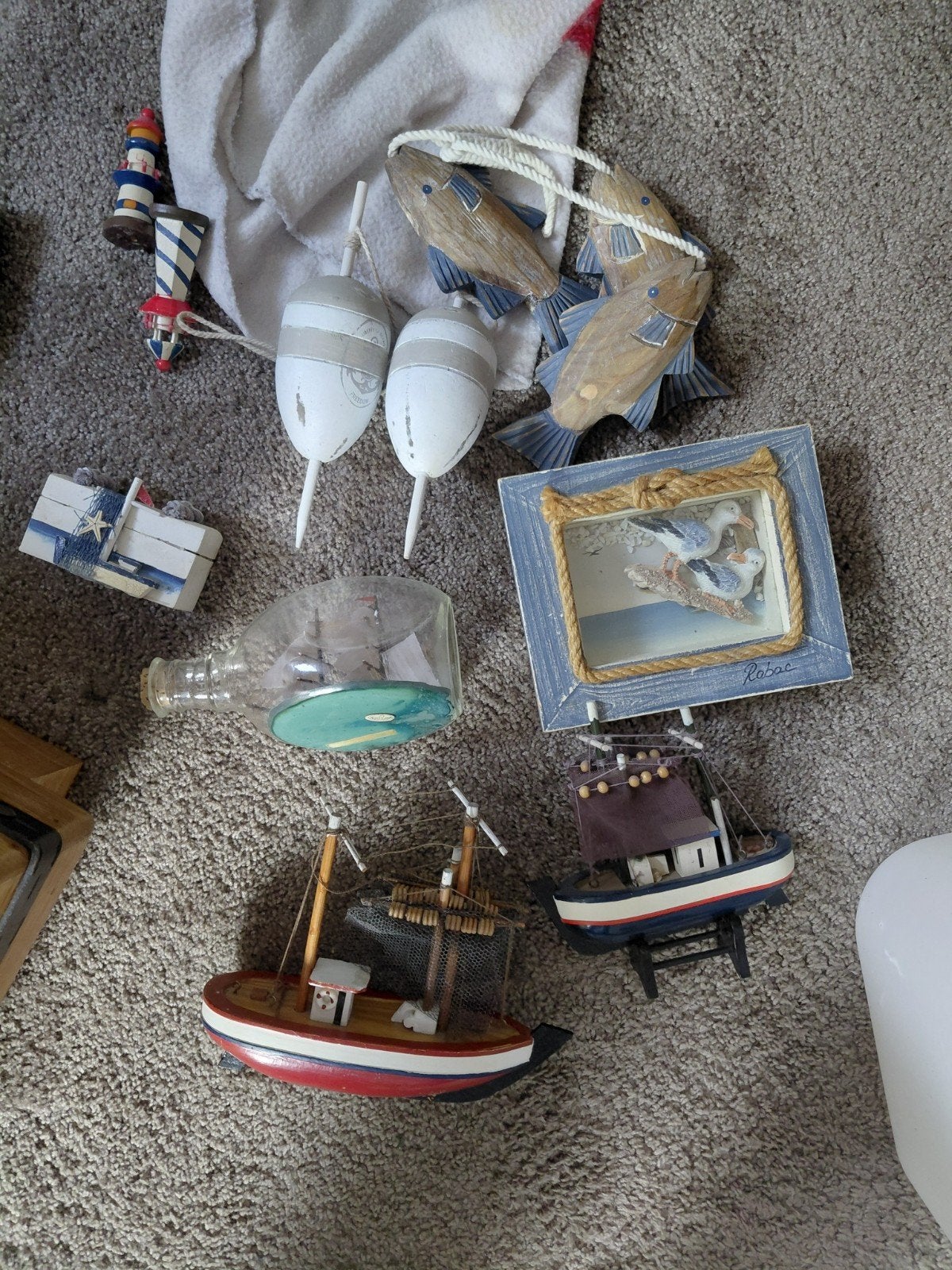 Allerlei boot decoratie en scheepsmodellen, Ophalen of Verzenden, Gebruikt