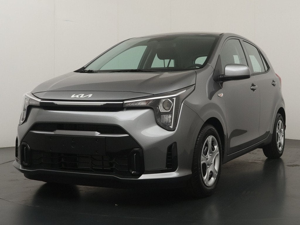 Kia Picanto 1.0 GDi DynamicLine - Apple Carplay/Android Auto, Auto's, Kia, Voorwielaandrijving, Stof, Zwart, 918 kg