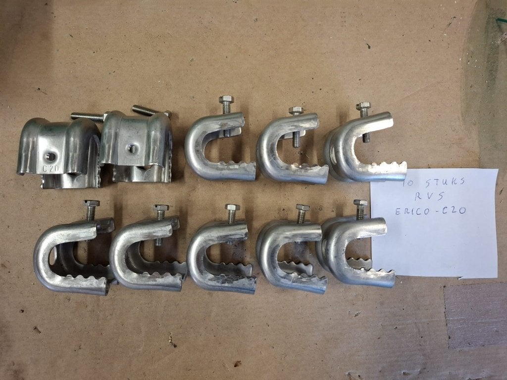 spantklemmen en Glijmoeren Erico, Ophalen of Verzenden, Nieuw
