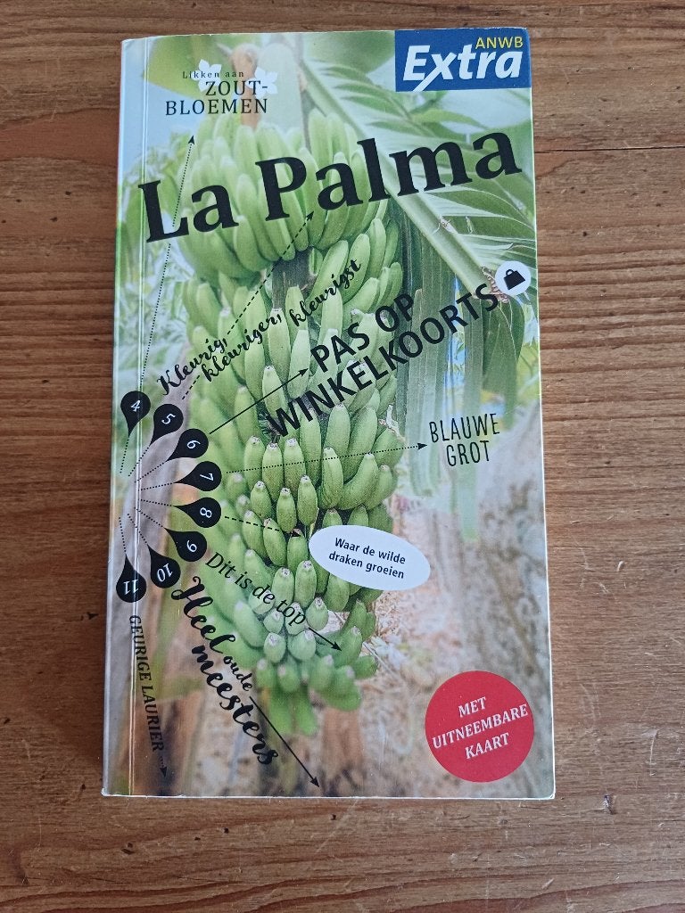Reisgids ANWB extra La Palma, ANWB, Europa, Ophalen of Verzenden, Zo goed als nieuw