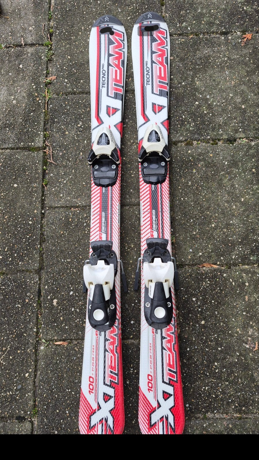 TecnoPro XT Team ski's 100 cm met bindingen, Overige merken, Gebruikt, Ophalen of Verzenden, Skiën
