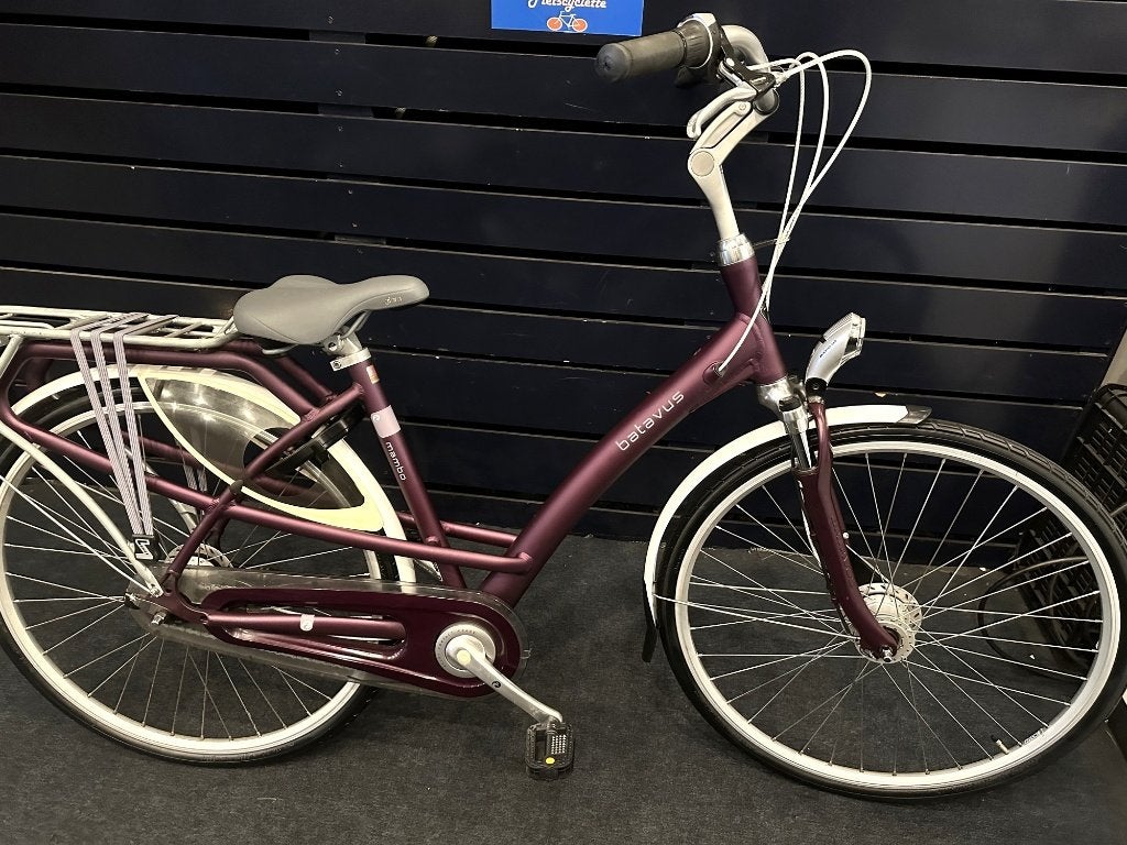 Net Batavus Mambo N5 damesfiets 28 inch 48cm met garantie, Fietsen en Brommers, Ophalen, Gebruikt, (Extra) lage instap, 47 tot 50 cm
