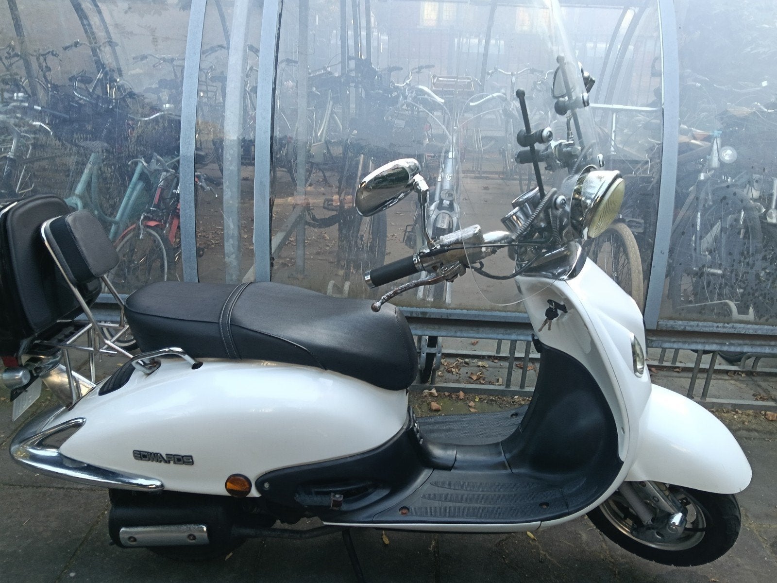 Scooter 45 km/h te koop - Opknapper - Start en rijd, Fietsen en Brommers, Scooters | Overige merken, Gebruikt, Maximaal 45 km/u