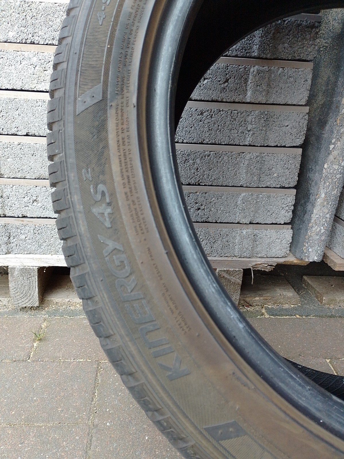2x Hankook 18 inch All Season Band - 225/45 R18 95Y, Ophalen of Verzenden, Zo goed als nieuw