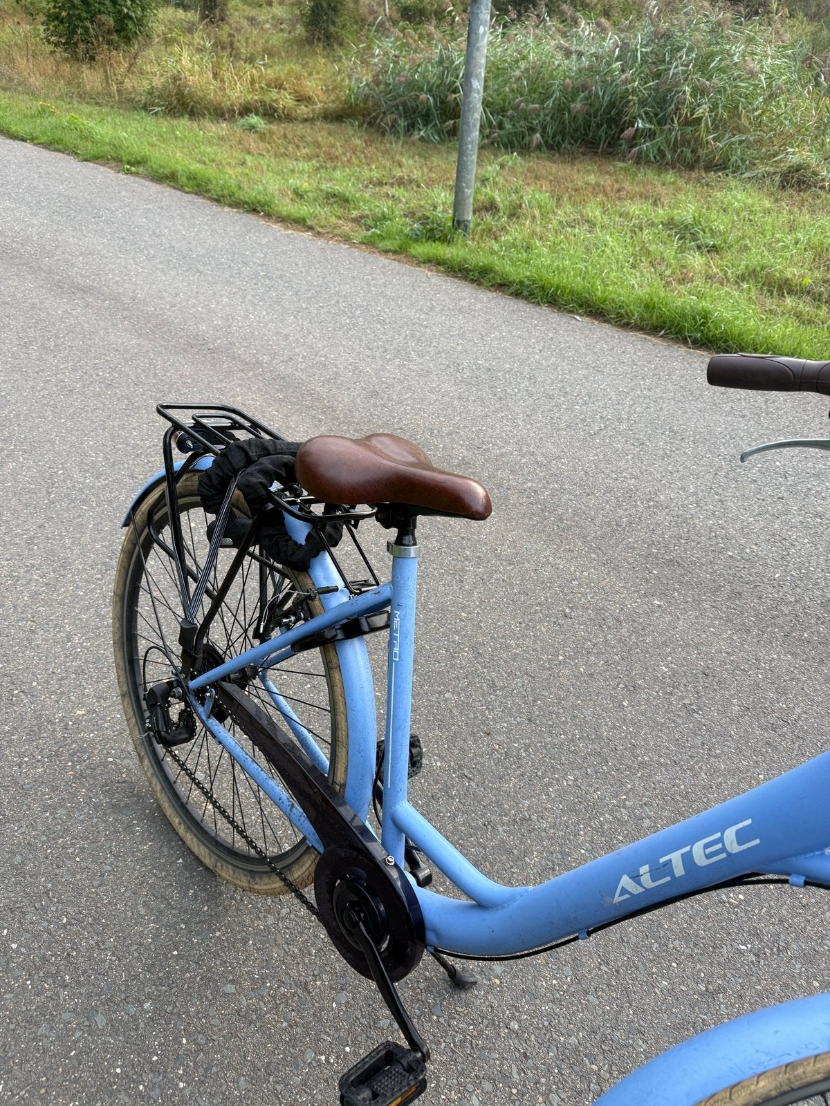 Altec fiets - Damesfiets - Lichtblauw - goede staat, Overige merken, Velgrem, Versnellingen, Ophalen of Verzenden