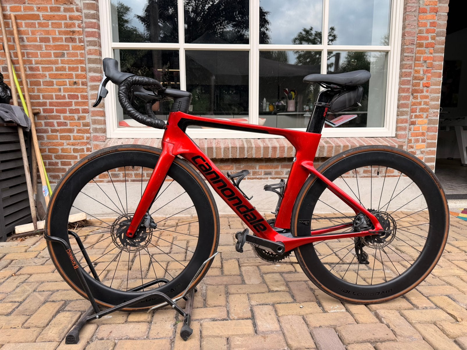 Cannondale SystemSix SRAM Force eTap AXS  KNØT 64 | Maat 54, Fietsen en Brommers, Carbon, Zo goed als nieuw, Meer dan 20 versnellingen