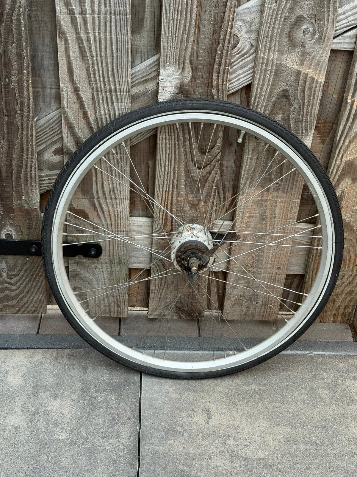 Achterwiel 28 inch Shimano Nexus 7 versnellingen, Ophalen of Verzenden, Gebruikt, Stadsfiets, Wiel