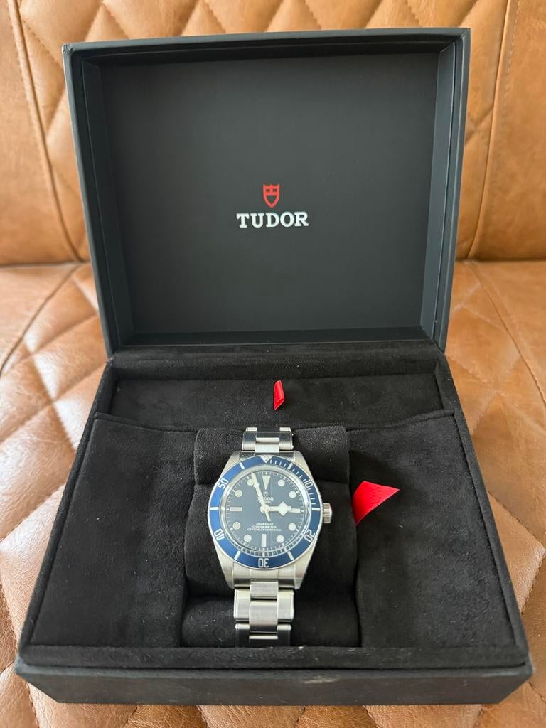 Tudor Black Bay 58 blauw Fifty-Eight Navy Blue 39 mm / 2025, Staal, Gebruikt, Staal, Polshorloge