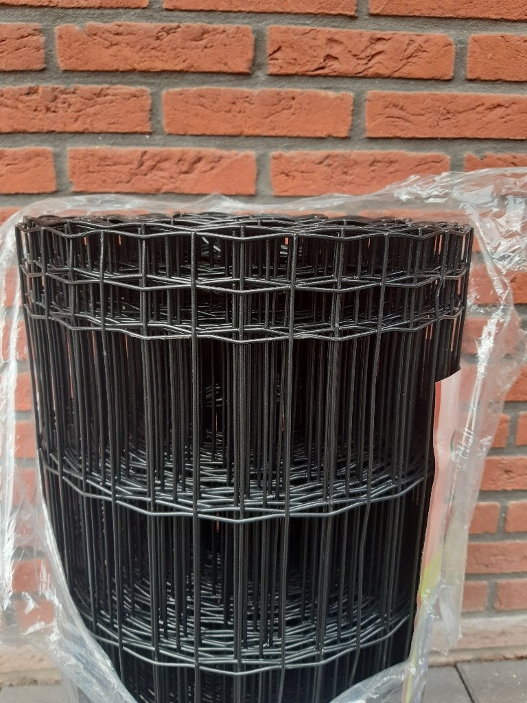 Tuin Gaas Gardenplast Strong 100 cm hoog 10 x 5 zwart 25 mtr, Ophalen, Nieuw, 20 meter of meer, Gaas