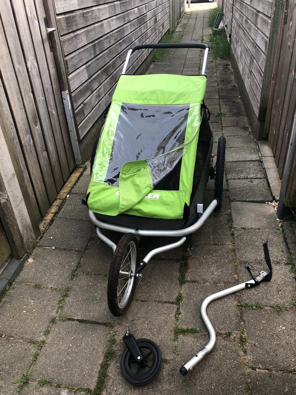 Croozer for 2, Fietsen en Brommers, Ophalen, Gebruikt, Kinderkar