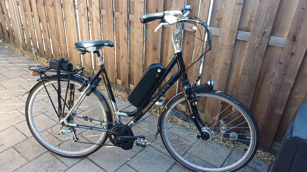 elektrische fiets koga middenmotor, Fietsen en Brommers, Fietsen | Dames | Damesfietsen, Gebruikt, Versnellingen, 56 cm of meer