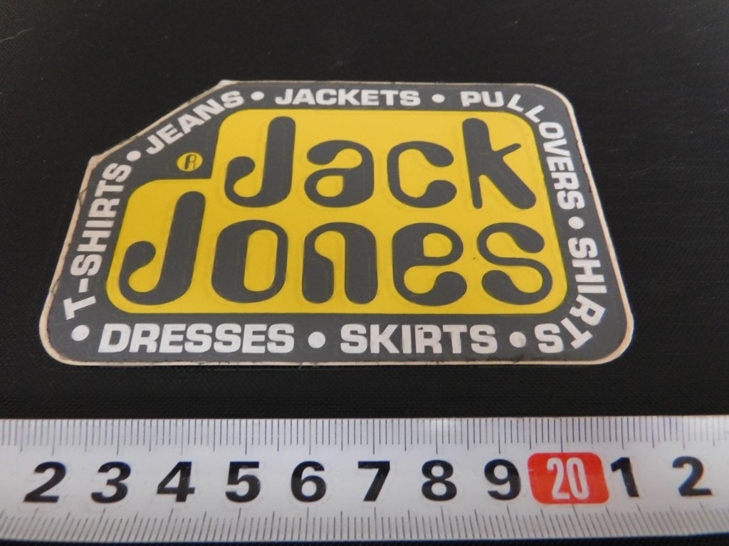 sticker JACK JONES Jenas Jackets pullovers, Verzamelen, Ophalen, Zo goed als nieuw