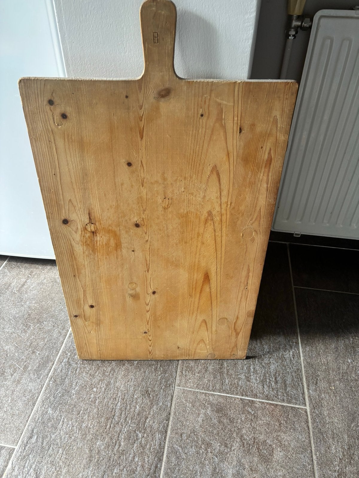 Grote houten franse serveerplank, Ophalen, Gebruikt, Hout, Snij-/serveerplank