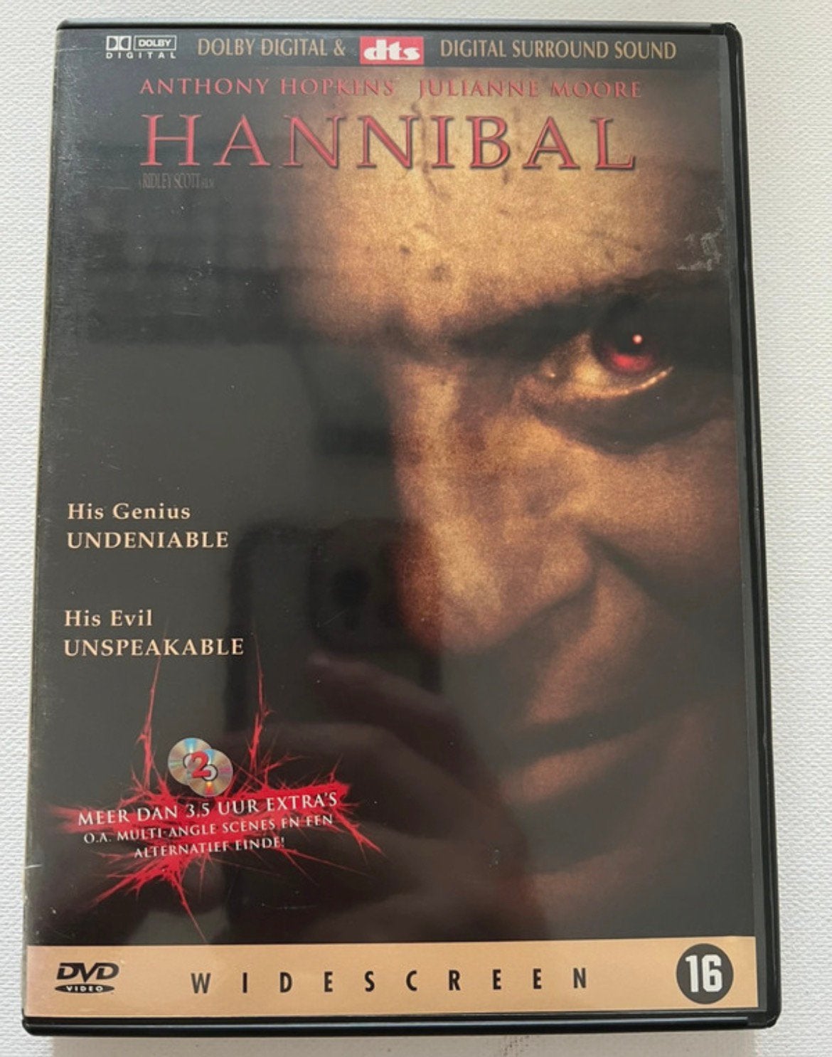 Hannibal, Vanaf 16 jaar, Verzenden, Zo goed als nieuw, Overige genres