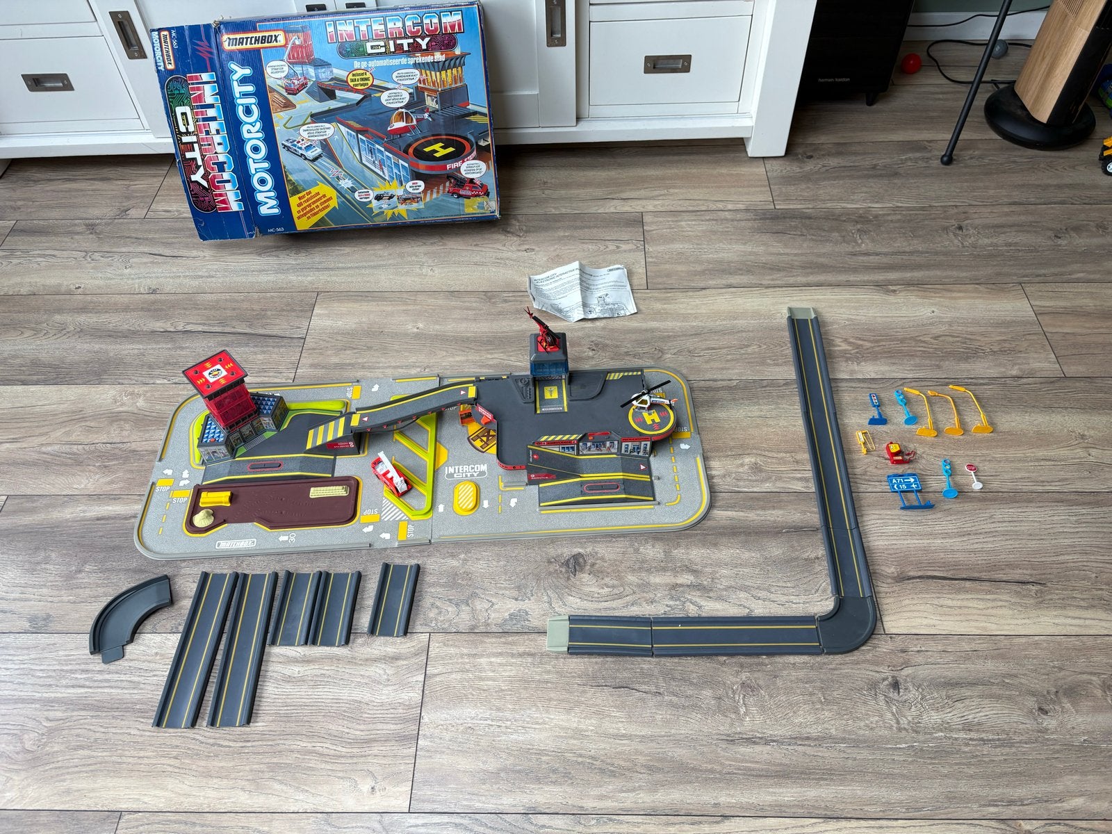 Matchbox Intercom City Motorcity Speelset, Ophalen of Verzenden, Gebruikt