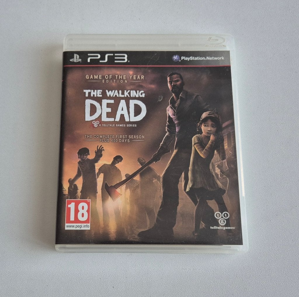 The Walking Dead Game Of The Year Edition Playstation 3 PS3, Avontuur en Actie, Gebruikt, Vanaf 18 jaar, 1 speler
