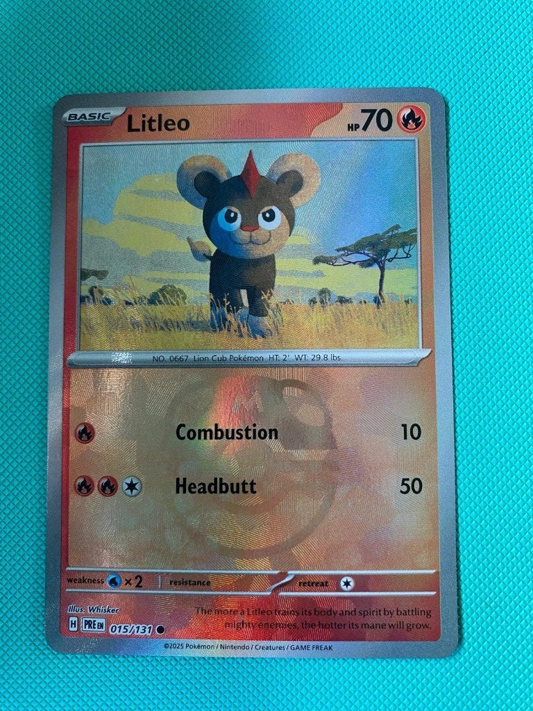 Litleo 015/131 PRE masterbal, Ophalen of Verzenden, Nieuw, Losse kaart, Foil