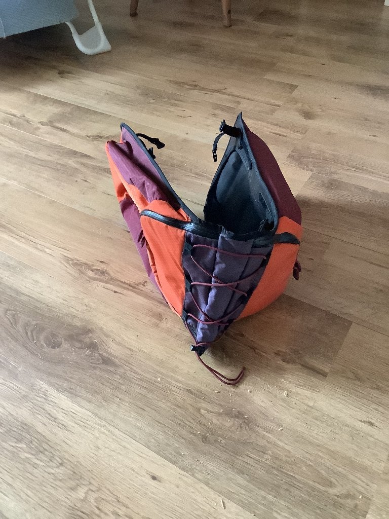 Dubbele fietstas, Ophalen, Gebruikt, Giant