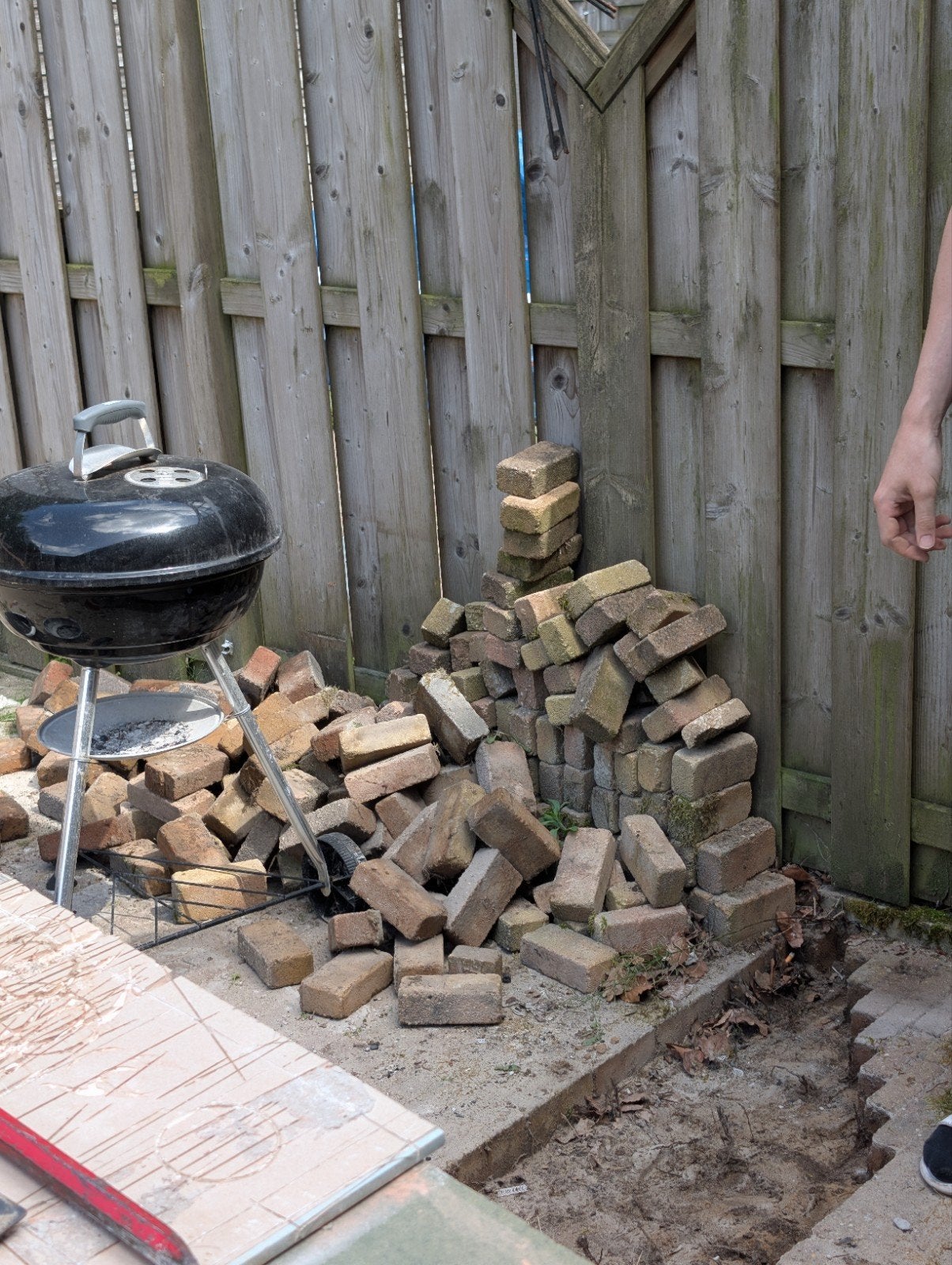 Gebruikte bakstenen voor tuin of project, Tuin en Terras, Ophalen, Gebruikt, Beton, Klinkers
